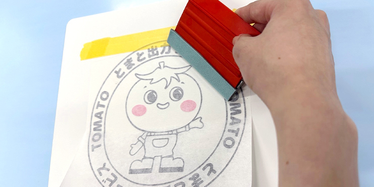 カッティングシート ドライ貼りの方法